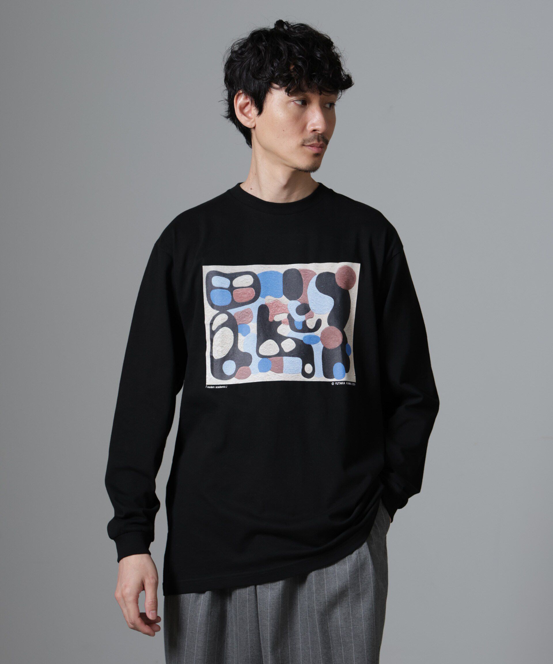nano･universe「「着るアート」YUTAKA KAWAI ロングスリーブTEE」|Tシャツ・カットソー|