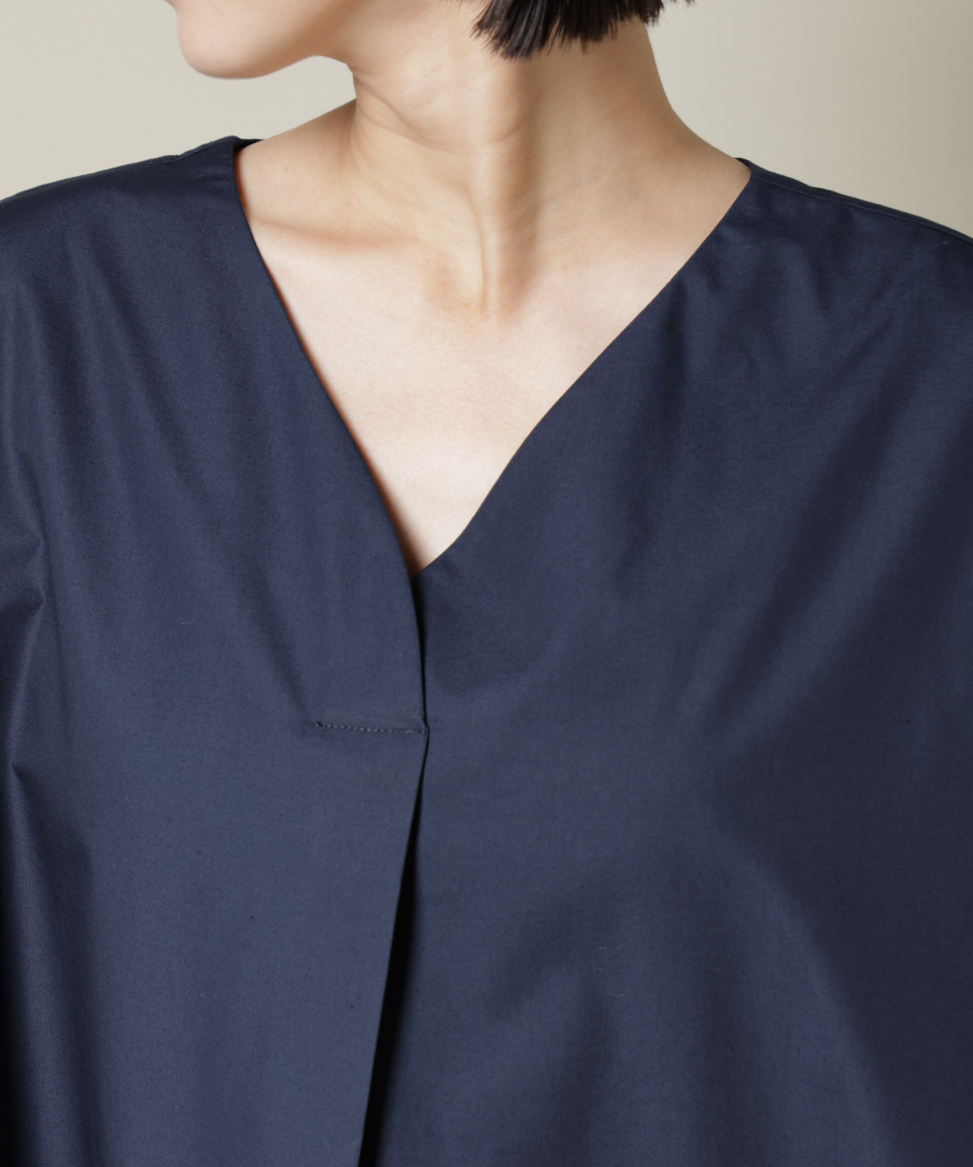 nano･universe「ドルマンワイドスキッパーブラウス」|シャツ・ブラウス|