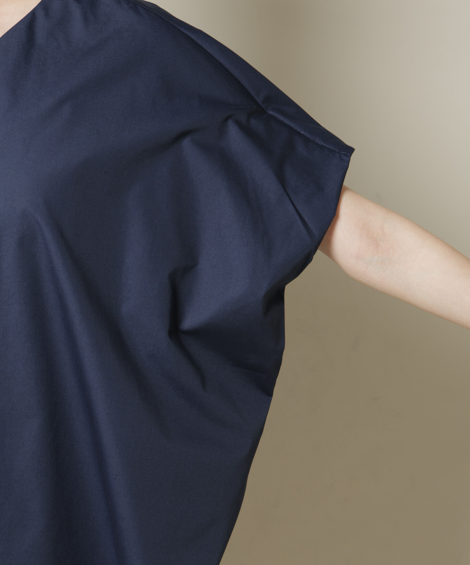 nano･universe「ドルマンワイドスキッパーブラウス」|シャツ・ブラウス|