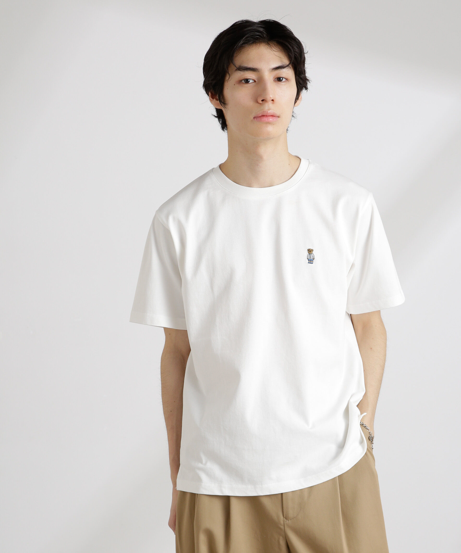  「ナノベアTシャツ 半袖」|Tシャツ・カットソー|パターン1