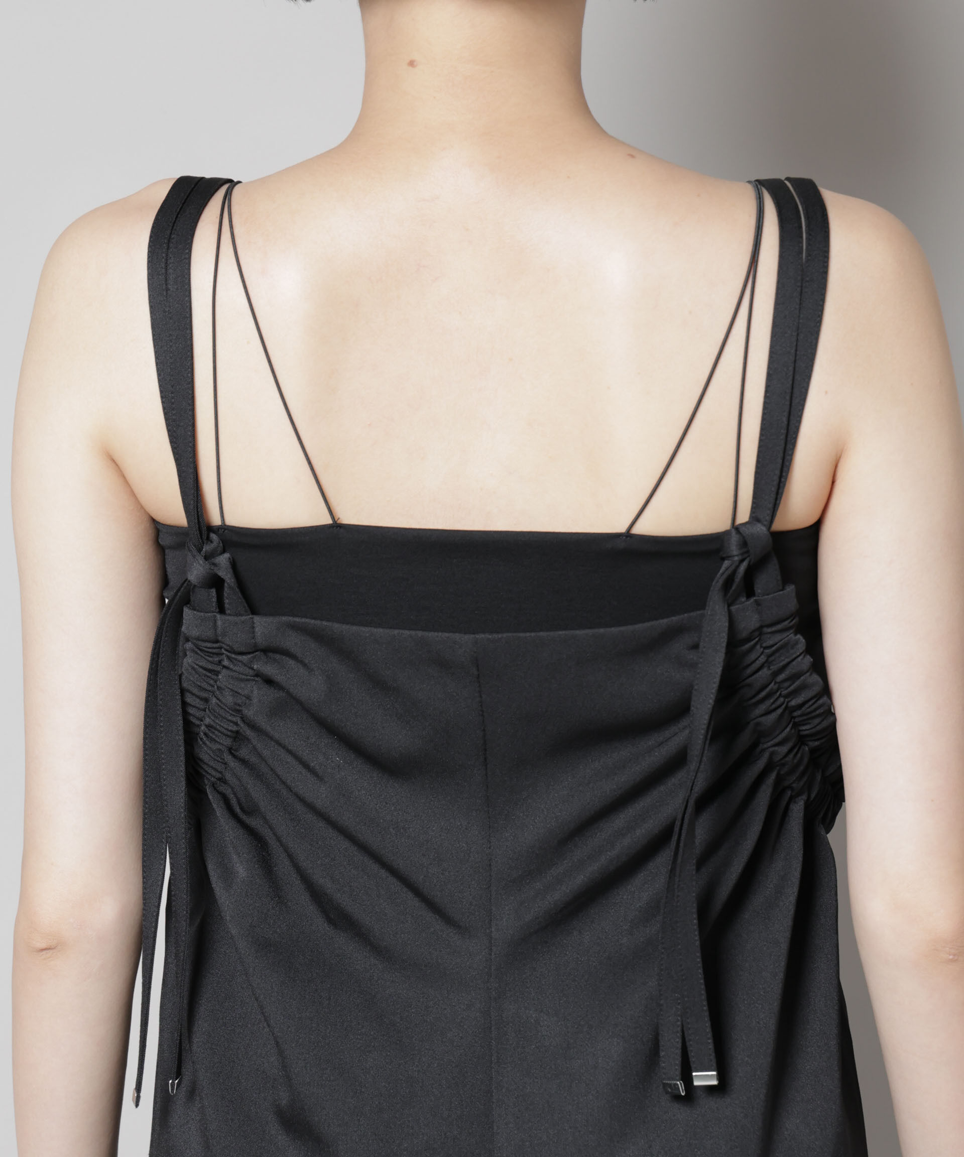 nano･universe「ギャザーデザインサロペットパンツ」|ワンピース|