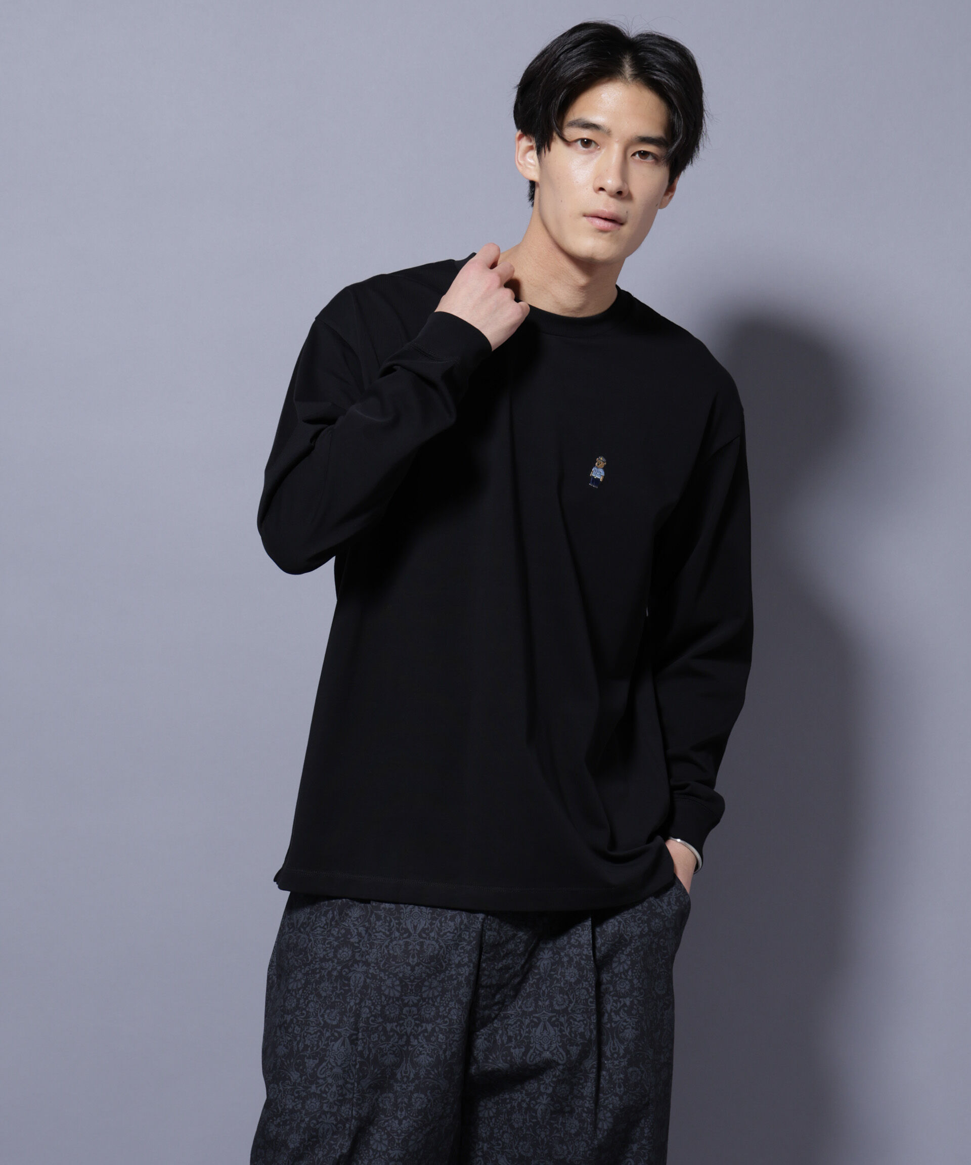 nano･universe「ナノベア Tシャツ 長袖 working」|Tシャツ・カットソー|