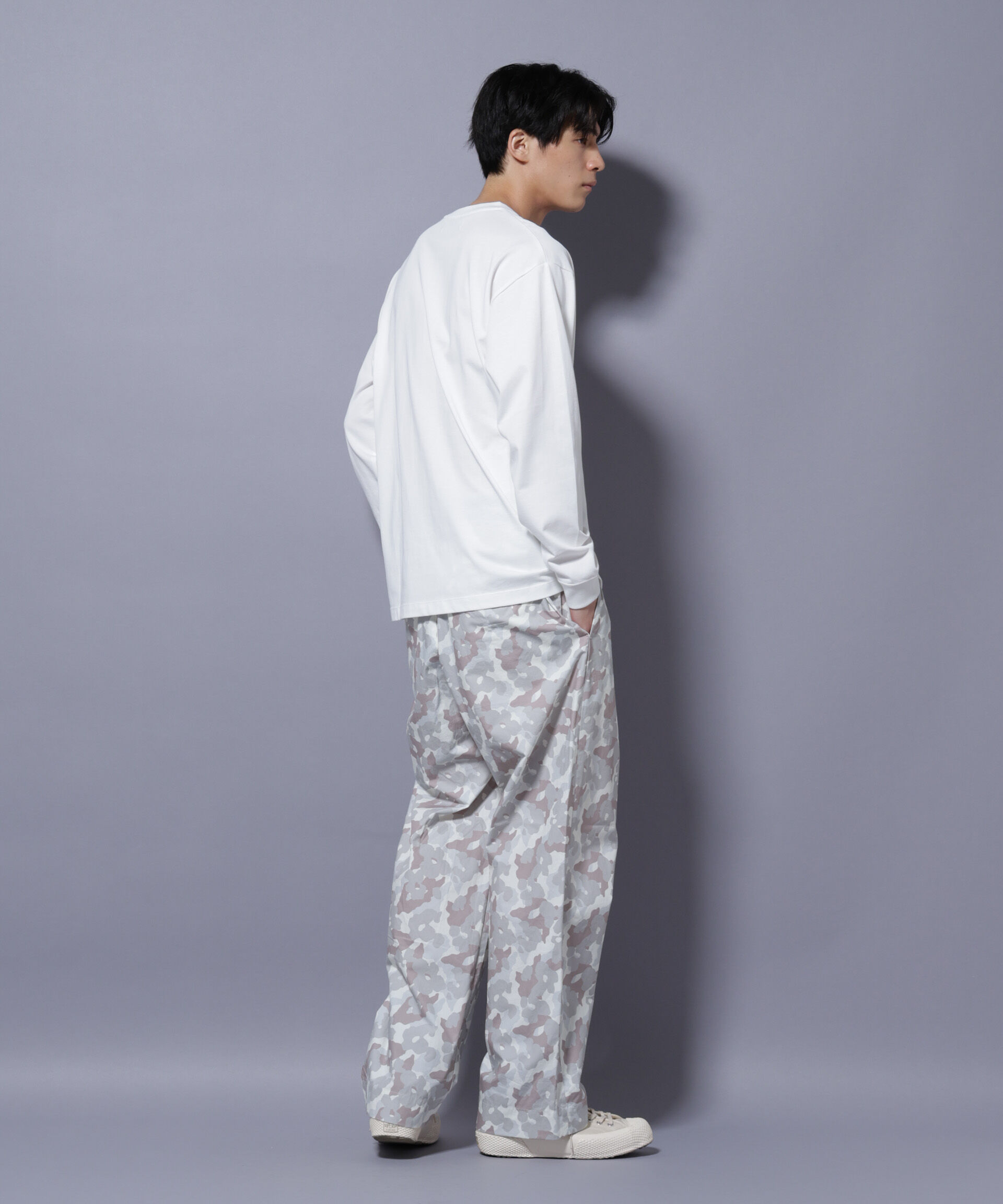 nano･universe「ナノベア Tシャツ 長袖 working」|Tシャツ・カットソー|