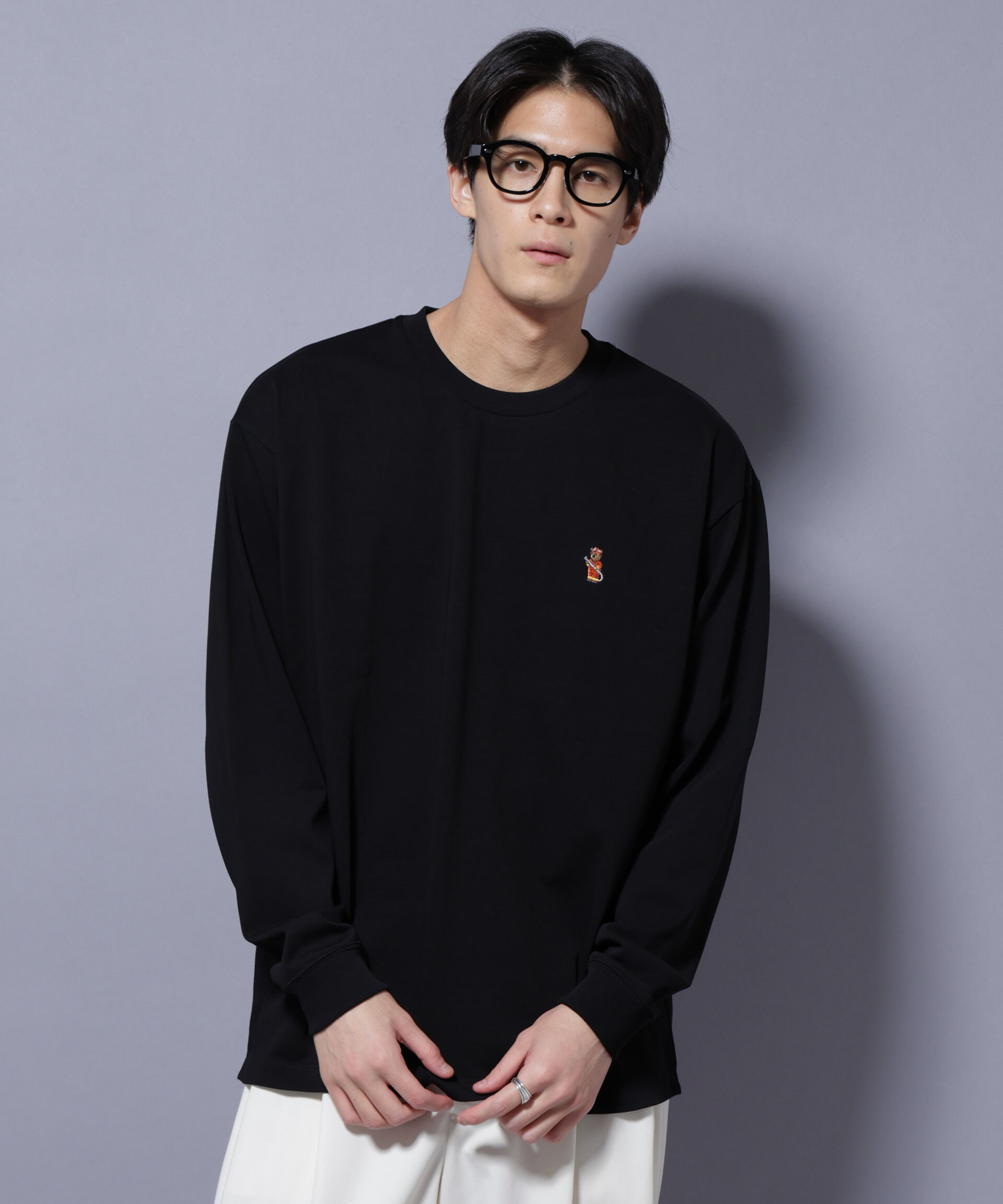 nano･universe「ナノベア Tシャツ 長袖 working」|Tシャツ・カットソー|