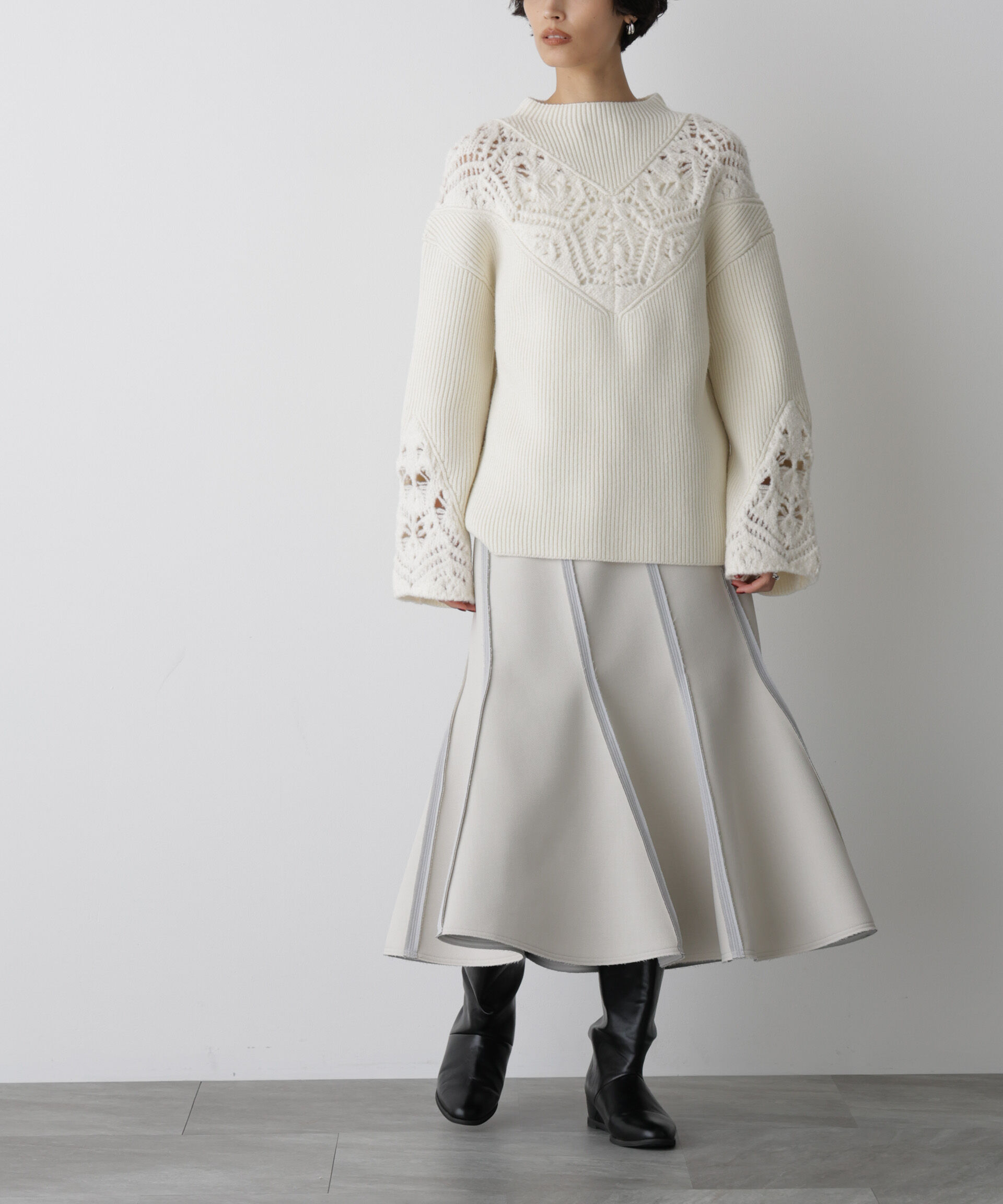  「「STEVELOUR」ダンボールシェルスカート」|スカート|ホワイト