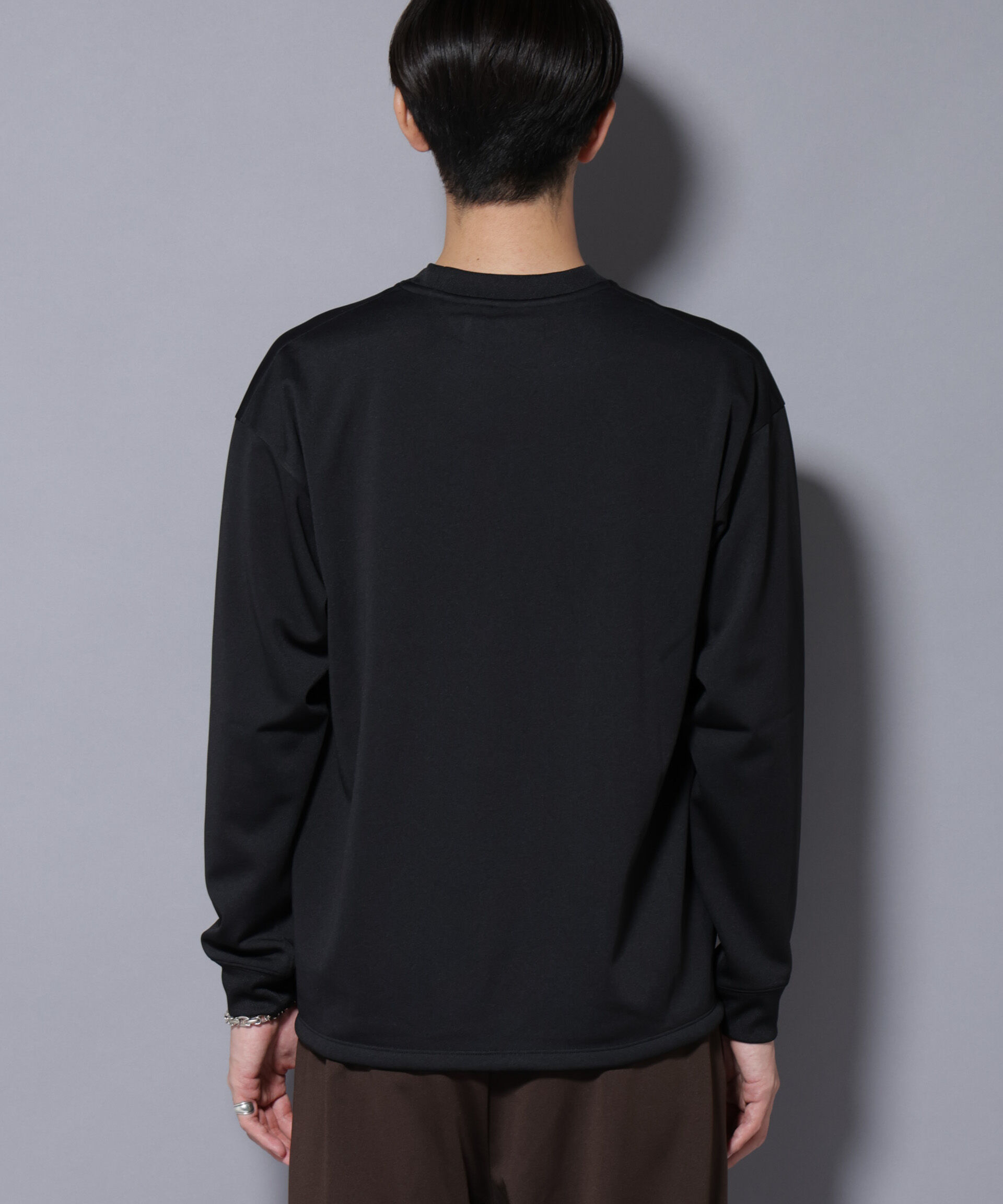 nano･universe「｢MC｣coveross(R)  フリースボンディングクルーネック」|Tシャツ・カットソー|