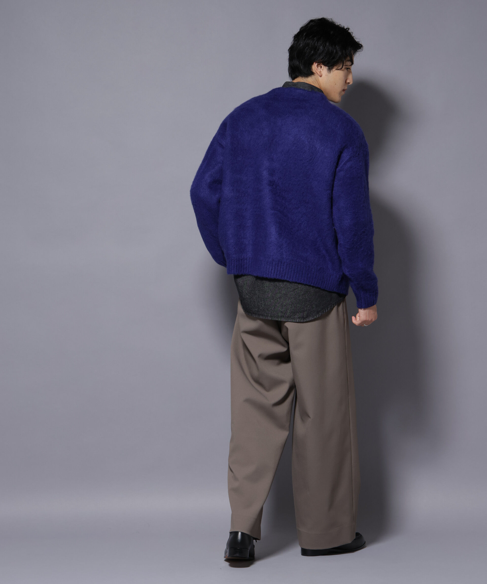 nano･universe「モヘヤライクニットカーディガン」|ニット・セーター|