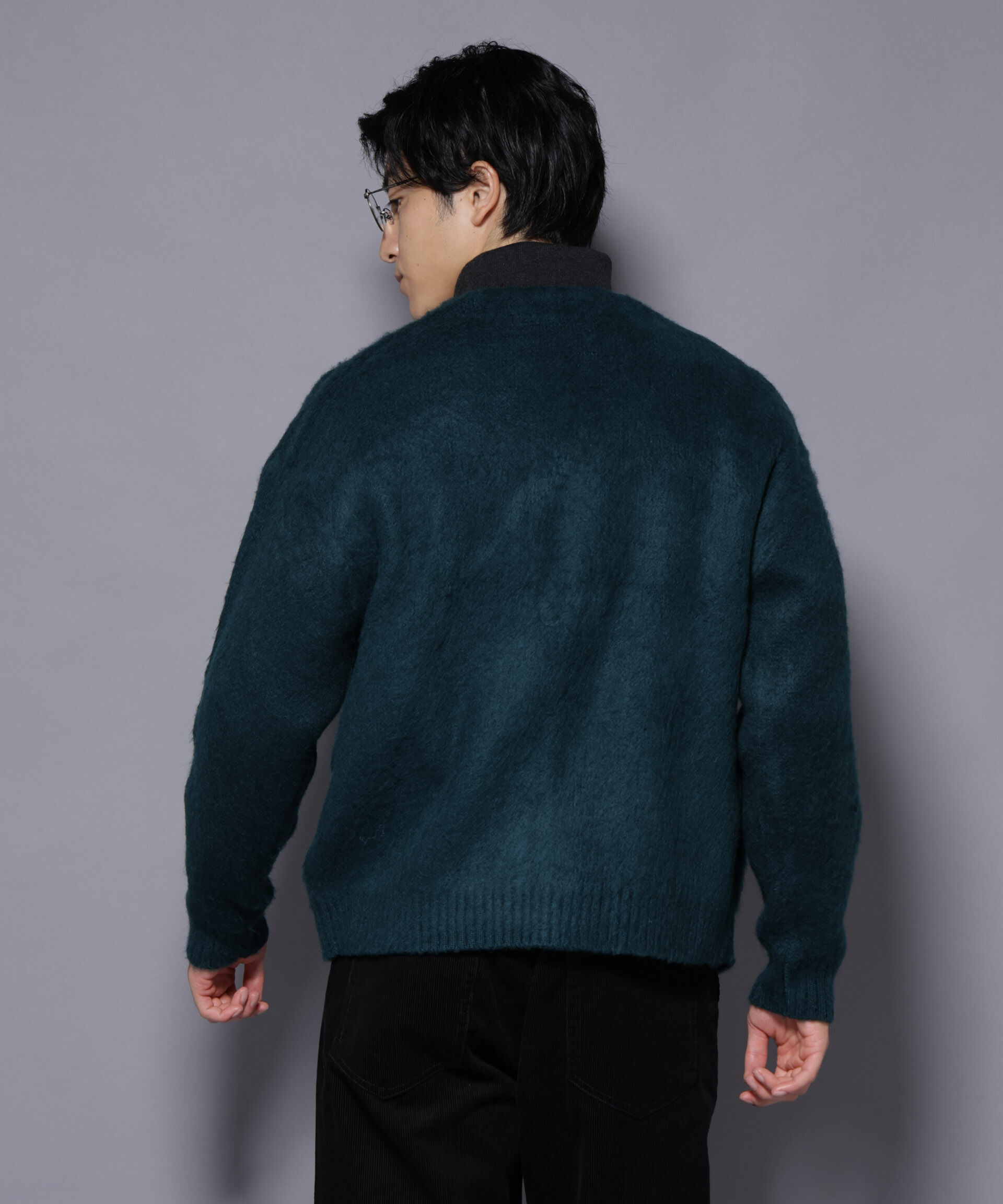 nano･universe「モヘヤライクニットカーディガン」|ニット・セーター|