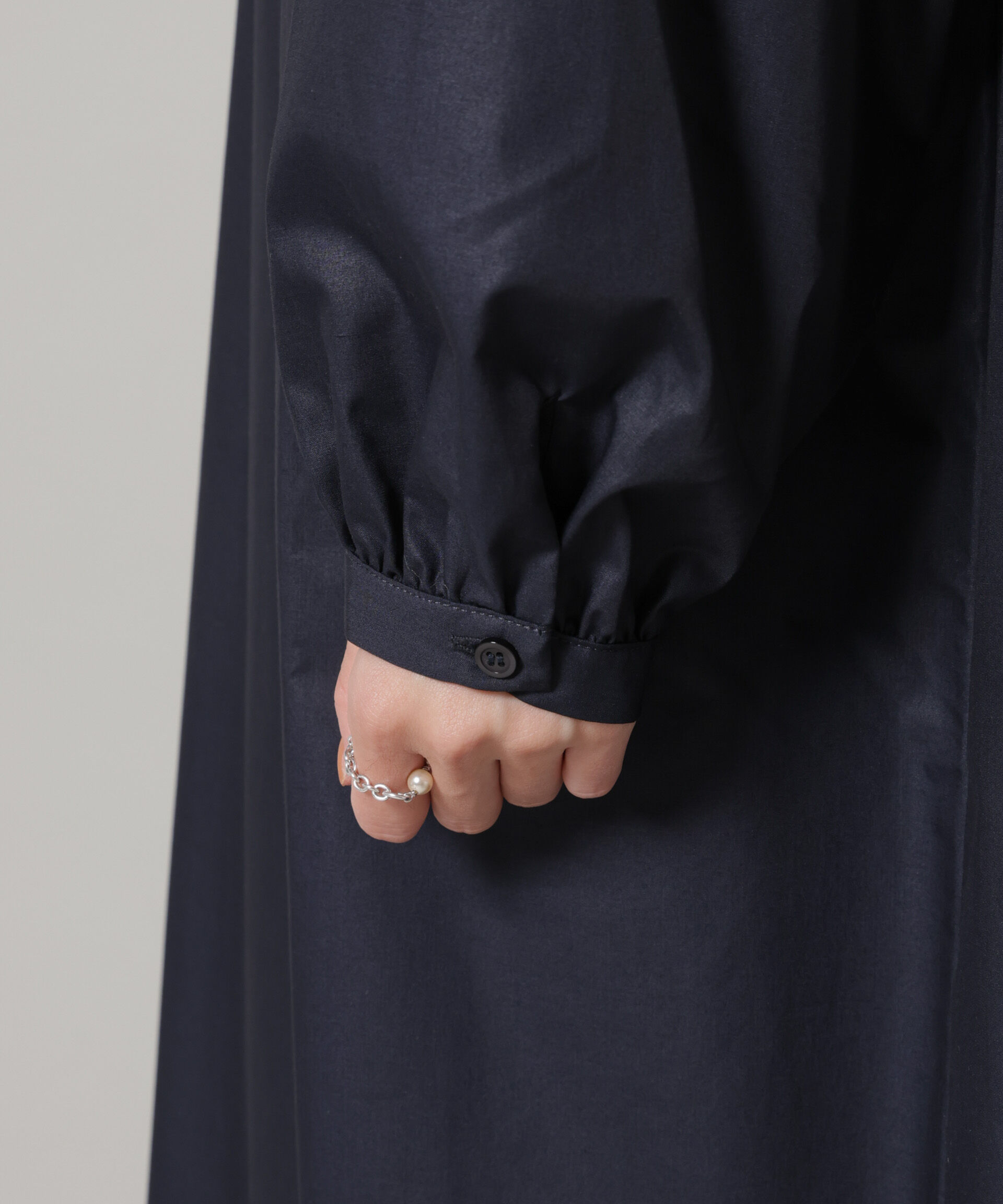 nano･universe「キルティングベスト&times;ギャザーワンピース アンサンブルセット」|ワンピース|