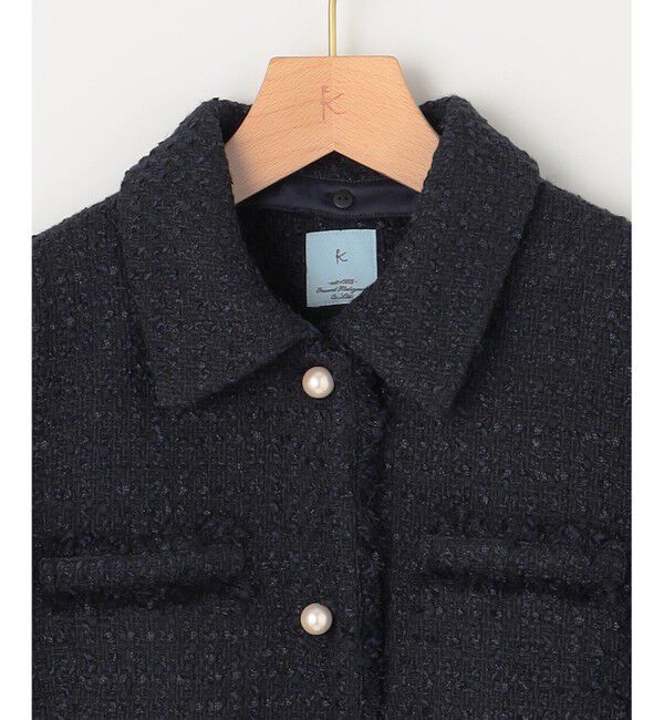 組曲「【KUMIKYOKU NAVY】ファンシーツイード 2WAYジャケット」|その他|