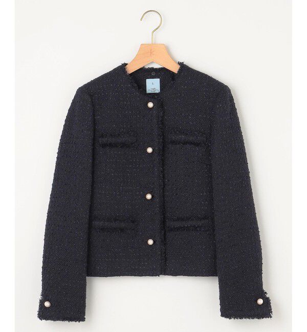 組曲「【KUMIKYOKU NAVY】ファンシーツイード 2WAYジャケット」|その他|