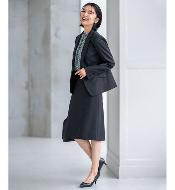 23区「【新色追加/セットアップ対応】ラフィーネウール 一つ釦 ジャケット」|テーラードジャケット|