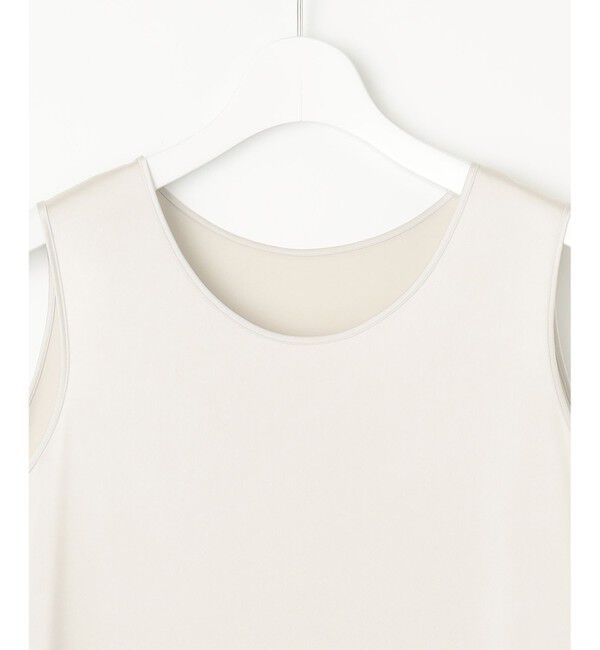 23区「【洗える】サテン タンクトップ」|タンクトップ|