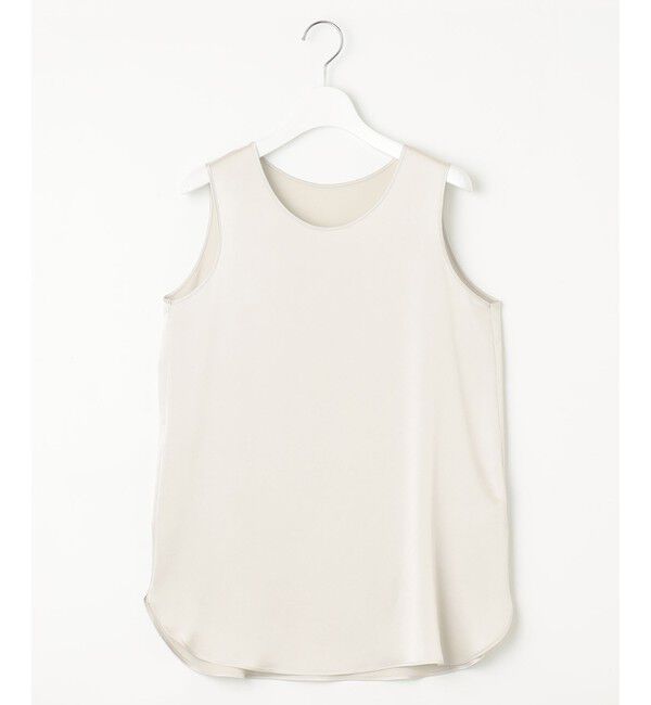 23区「【洗える】サテン タンクトップ」|タンクトップ|