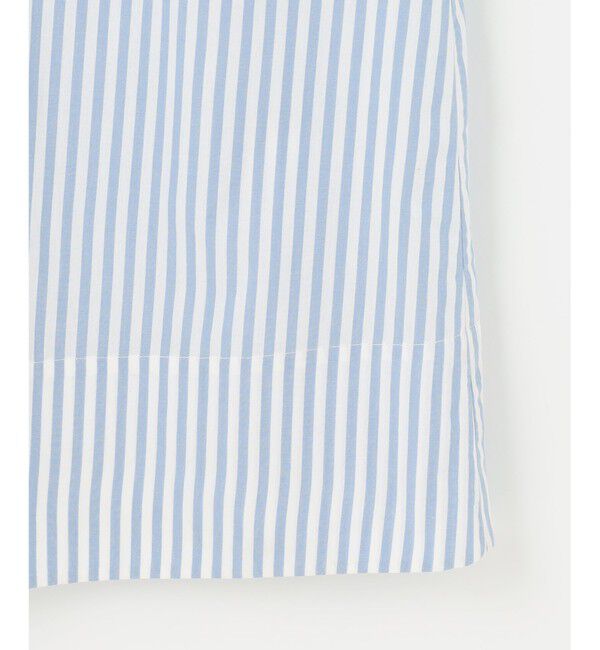 23区「【Indian Factory】コットンポプリン タックディテール シャツワンピース」|ワンピース|