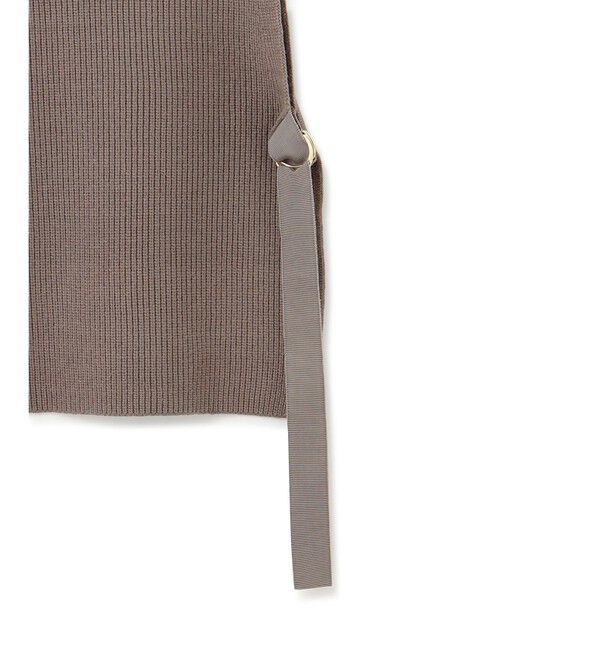 23区「【洗える】コットンリリー ニットベスト」|ニット・セーター|