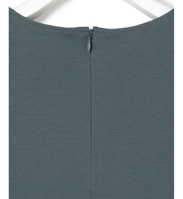 23区「【汗じみ防止/洗える】ランダムフリルジャージー ドッキング カットソー」|Tシャツ・カットソー|