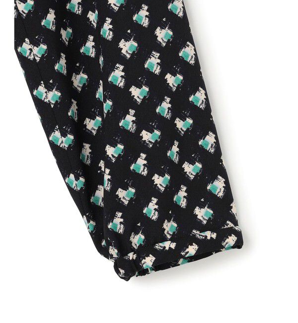 23区「モダンアートプリント ワンピース」|ドレス|