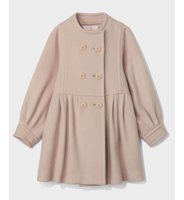 Grace Class「テントラインショートコート」|ノーカラーコート|