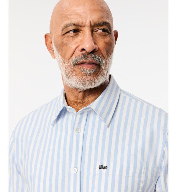 LACOSTE「ロンドンオックスフォードストライプシャツ」|シャツ・ブラウス|