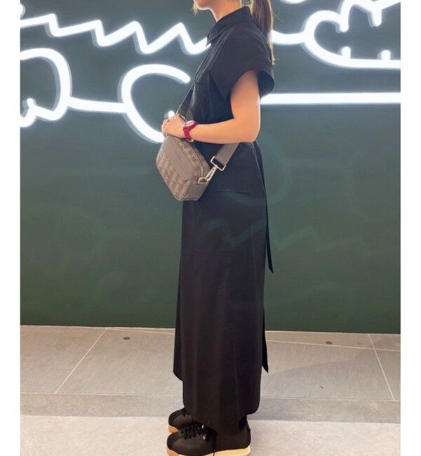 LACOSTE「キモノスリーブシャツドレス / シャツワンピース」|ワンピース|