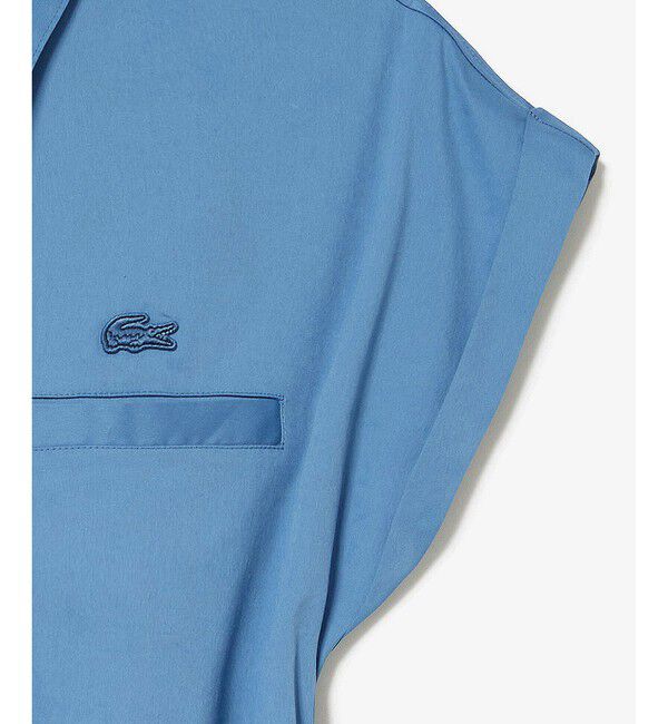 LACOSTE「キモノスリーブシャツドレス / シャツワンピース」|ワンピース|