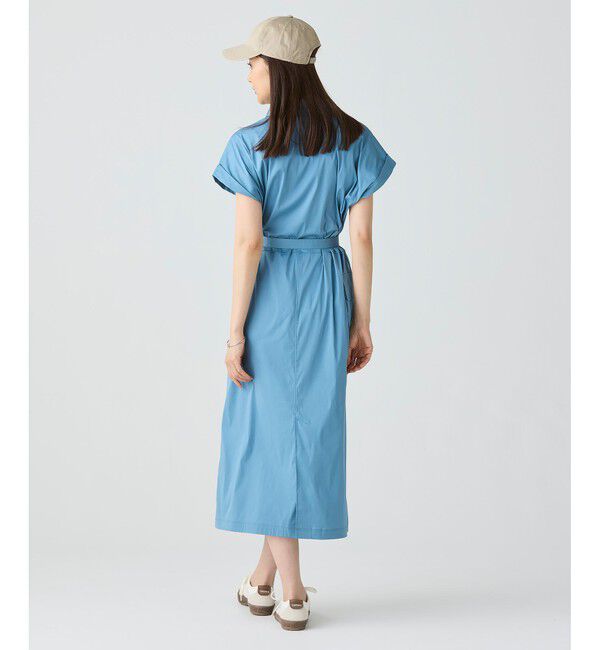 LACOSTE「キモノスリーブシャツドレス / シャツワンピース」|ワンピース|