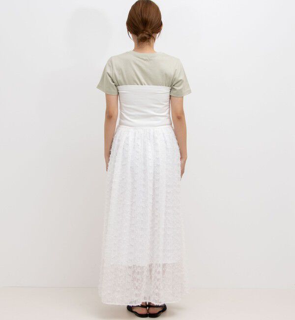 NOLLEY'S「2WAYカットジャガードドッキングワンピース」|ワンピース|