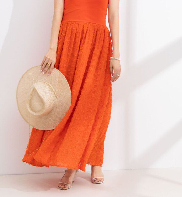 NOLLEY'S「2WAYカットジャガードドッキングワンピース」|ワンピース|