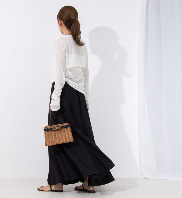 NOLLEY'S「シアーベロアロンT」|Tシャツ・カットソー|