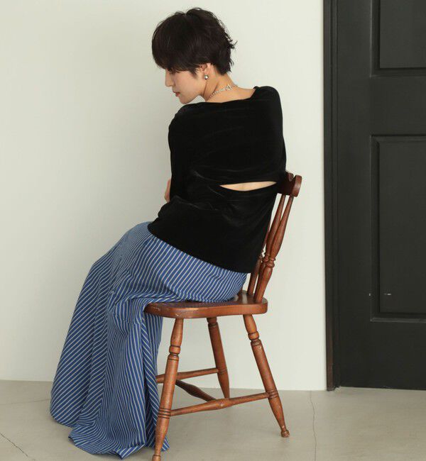 NOLLEY'S「シアーベロアロンT」|Tシャツ・カットソー|