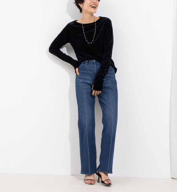 NOLLEY'S「シアーベロアロンT」|Tシャツ・カットソー|