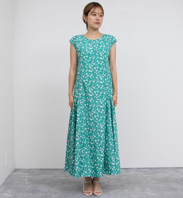 NOLLEY'S sophi「ウォッシャブル小花プリントティアードワンピース」|ワンピース|