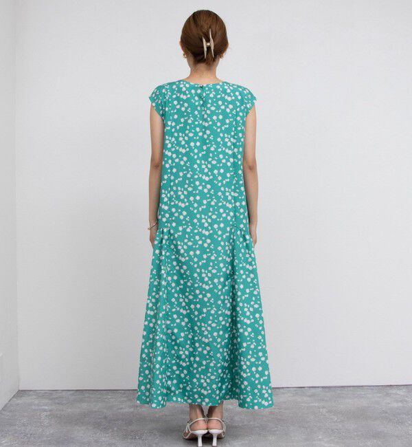 NOLLEY'S sophi「ウォッシャブル小花プリントティアードワンピース」|ワンピース|