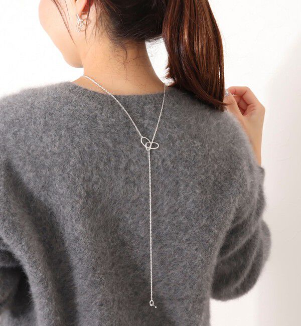 grace grace「【grace grace/グラスグラス】ムスビY字ネックレス」|ネックレス|