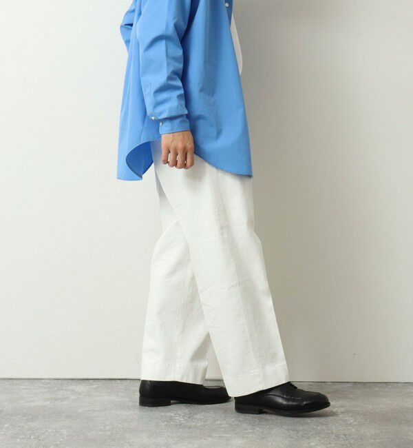 WORK ABOUT「NSOK デニム2タックワイドパンツ 25SS」|デニム|