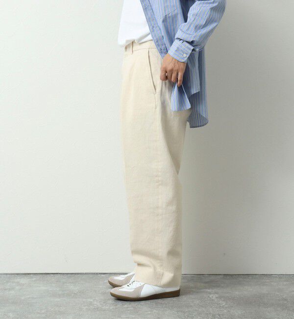 WORK ABOUT「NSOK デニム2タックワイドパンツ 25SS」|デニム|