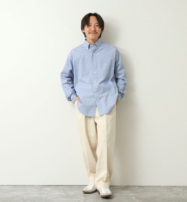 WORK ABOUT「NSOK デニム2タックワイドパンツ 25SS」|デニム|