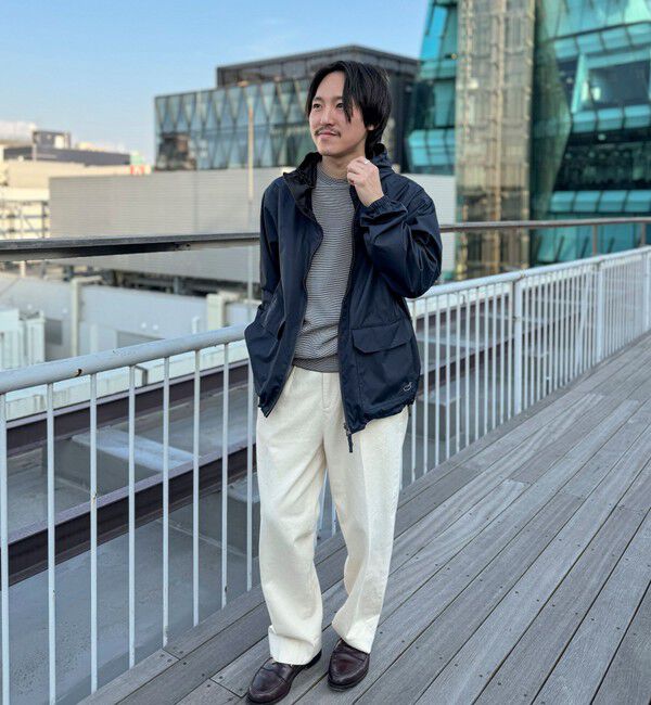 NOLLEY'S goodman「【TAION/タイオン】別注クジラ刺繍 リバーシブルダブルジップパーカー 25SS」|パーカー|