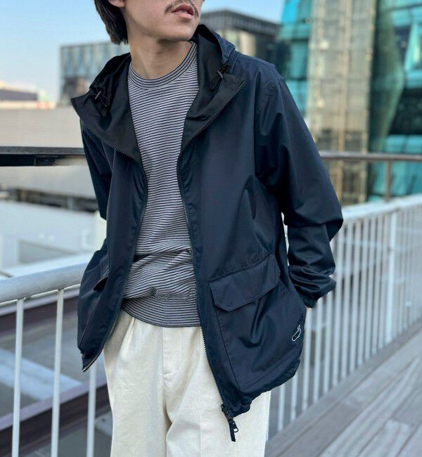 NOLLEY'S goodman「【TAION/タイオン】別注クジラ刺繍 リバーシブルダブルジップパーカー 25SS」|パーカー|