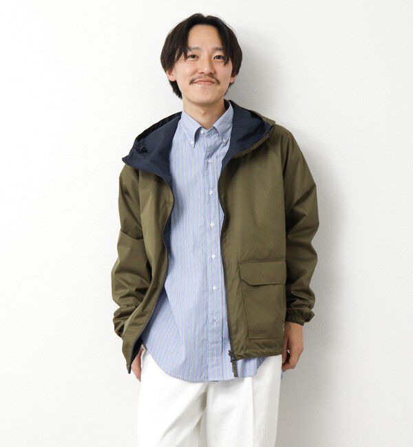 NOLLEY'S goodman「【TAION/タイオン】別注クジラ刺繍 リバーシブルダブルジップパーカー 25SS」|パーカー|