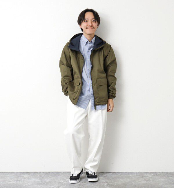 NOLLEY'S goodman「【TAION/タイオン】別注クジラ刺繍 リバーシブルダブルジップパーカー 25SS」|パーカー|