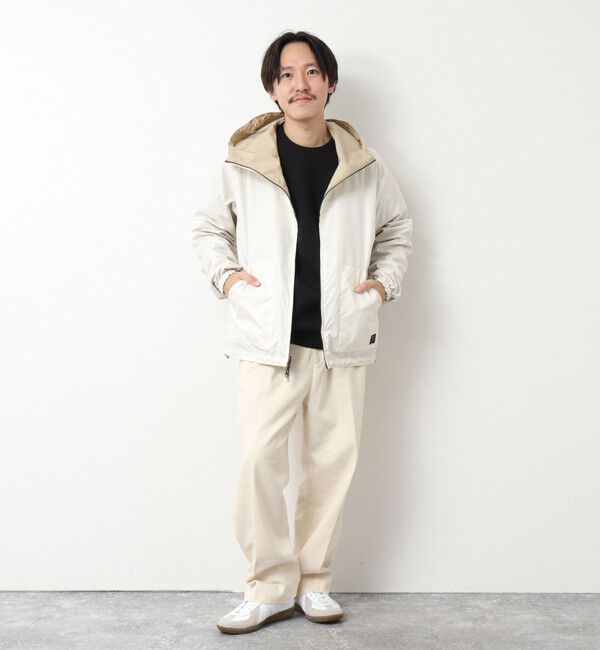 NOLLEY'S goodman「【TAION/タイオン】別注クジラ刺繍 リバーシブルダブルジップパーカー 25SS」|パーカー|