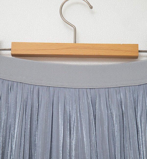 NOLLEY'S「シャインサテン楊柳スカート」|スカート|