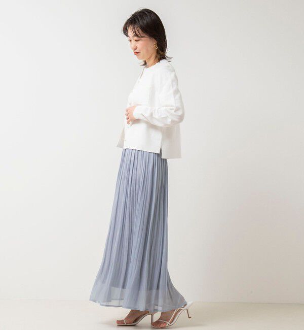 NOLLEY'S「シャインサテン楊柳スカート」|スカート|