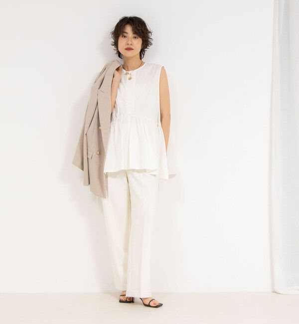 NOLLEY'S sophi「《セットアップ対応》ウォッシャブルドライワイドパンツ」|その他|