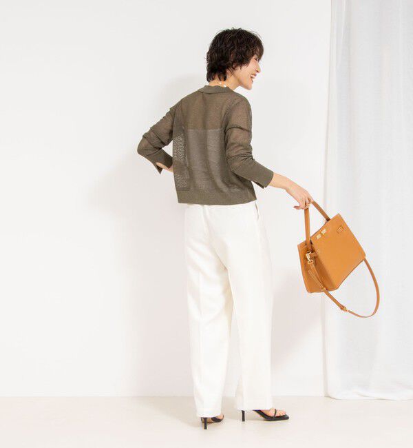 NOLLEY'S sophi「《セットアップ対応》ウォッシャブルドライワイドパンツ」|その他|