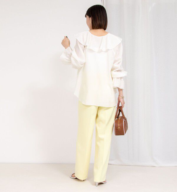 NOLLEY'S sophi「《セットアップ対応》ウォッシャブルドライワイドパンツ」|その他|