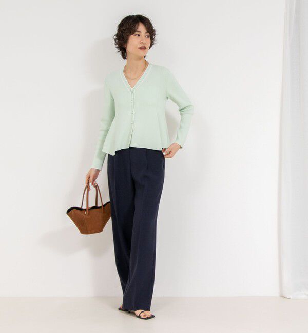 NOLLEY'S sophi「《セットアップ対応》ウォッシャブルドライワイドパンツ」|その他|