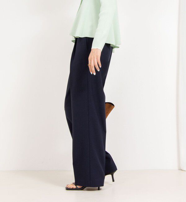 NOLLEY'S sophi「《セットアップ対応》ウォッシャブルドライワイドパンツ」|その他|